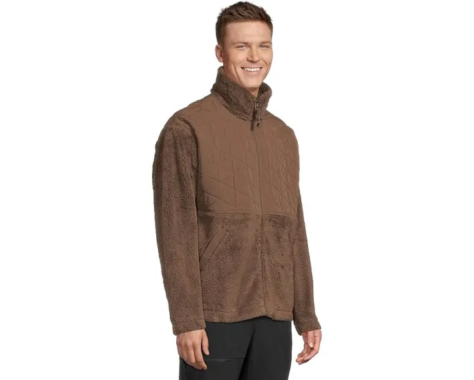 Стеганая флисовая куртка The North Face Cabin на молнии