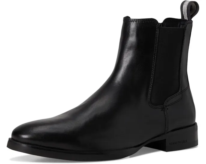 Ботинки Chelsea Raymond из кожи с боковыми вставками Kenneth Cole