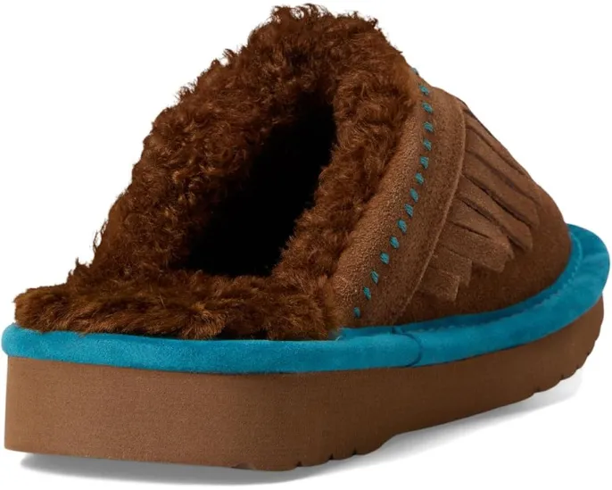 Домашние тапочки Ariat Jackie Square Toe Exotic с вышивкой