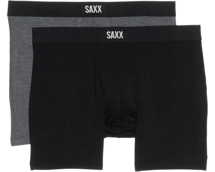 2 пары боксеров SAXX UNDERWEAR Vibe Xtra Super Soft с технологией BallPark Pouch