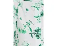 CeCe топ Cotton Sateen Hidden Placket из хлопкового сатина