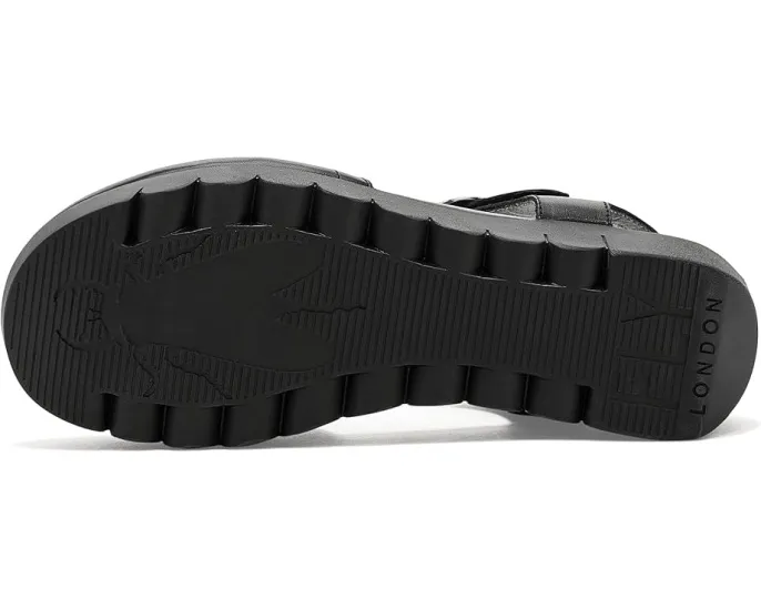 Сандалии FLY LONDON Vizi385fly на платформе с ремешком на щиколотке и пряжкой