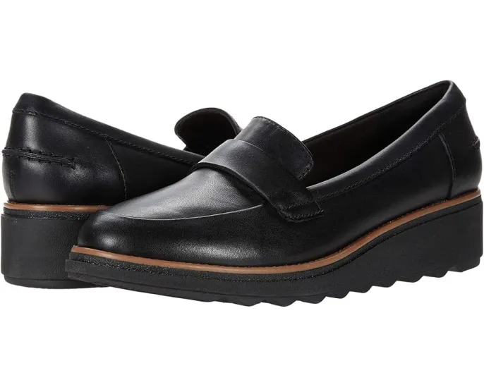 Кроссовки Sharon Gracie от Clarks с кожаным верхом и технологией OrthoLite