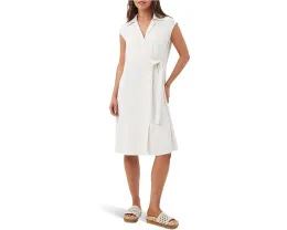 Платье Meron с воротником и V-образным вырезом от Trina Turk