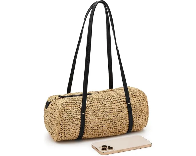 Сумка The Brioche Shoulder Bag из рафии Madewell