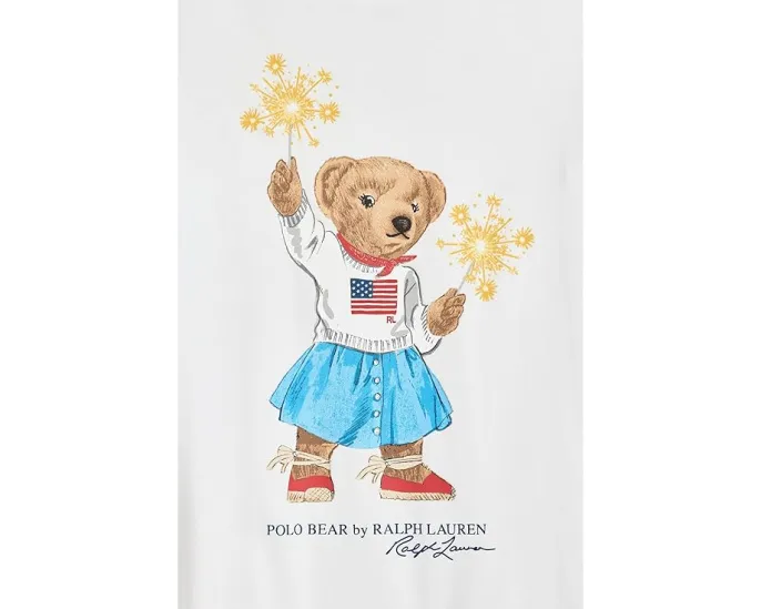 Детская футболка Big Pony Cotton Jersey Tee Polo Ralph Lauren
