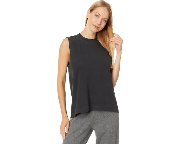 Топ PACT Airplane с высоким воротником и двойным трикотажем из органического хлопка