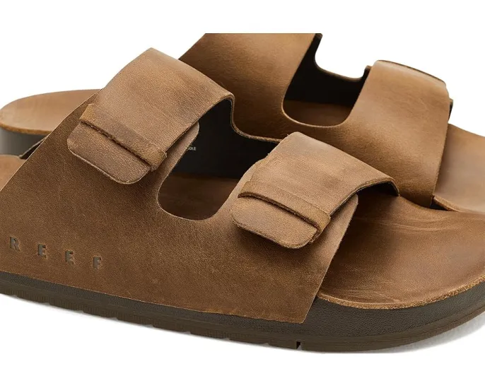 Reef Ojai Two Bar сандалии из замши и кожи с поддержкой свода стопы