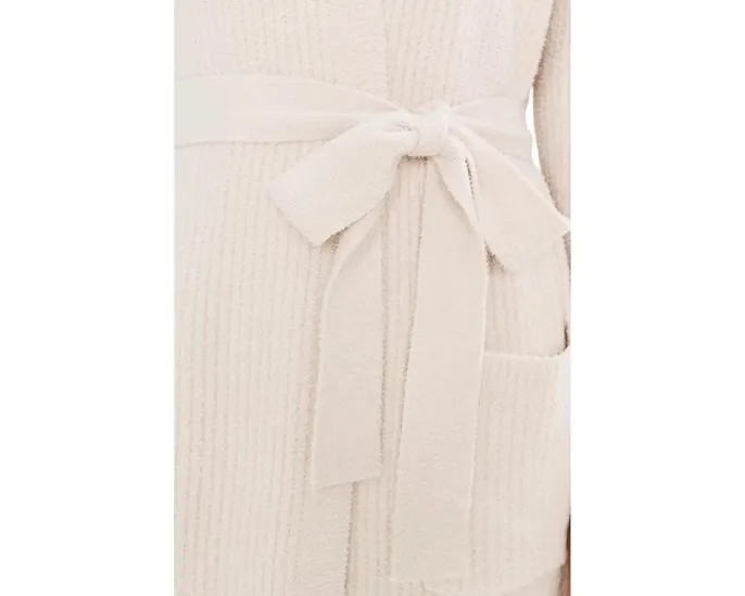 Халат Barefoot Dreams CozyChic Lite с разноцветной полосой и резинкой