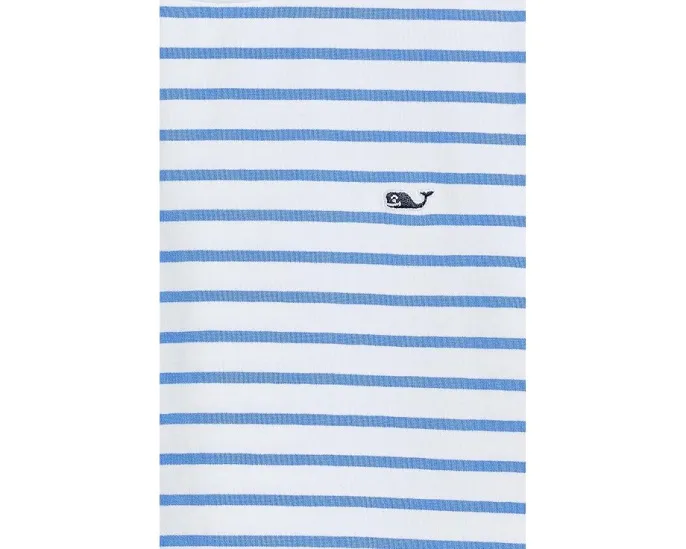 Футболка Vineyard Vines с рукавом-фонарик и полосками Puff Sleeve Jersey Tee