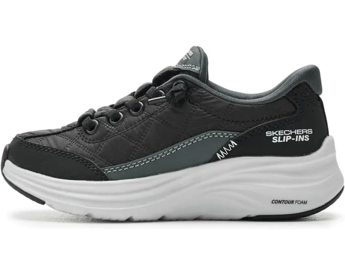 Детские кроссовки SKECHERS KIDS Hands Free Slip Ins Contour Foam Cozy Fit с технологией Heel Pillow