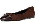 Балетки Tory Burch Cap Toe с бантом и контрастным мыском
