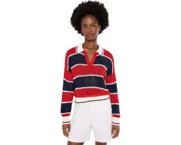 Пуловер Alexa Rugby Stripe Polo Pullover от 525 america