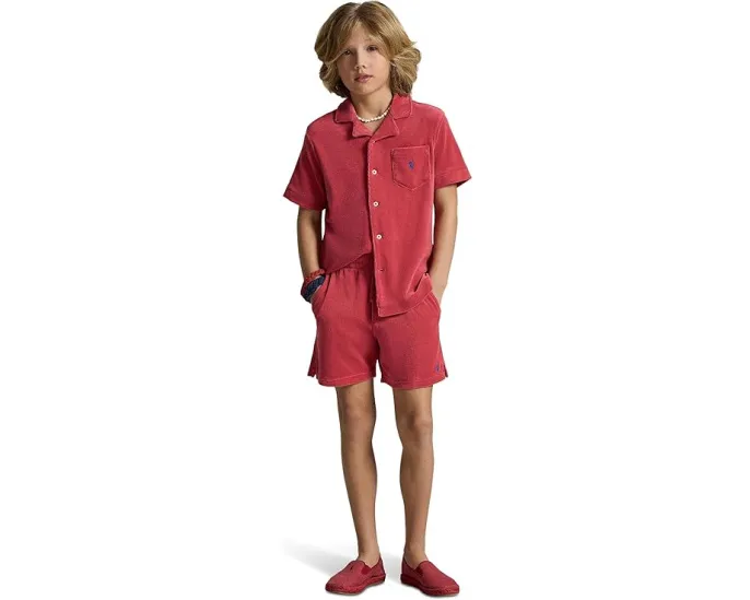 Terry Camp Shirt (big Kid)