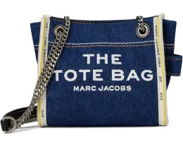 Сумка-тоут Marc Jacobs Denim Chain через плечо из денима с цепочкой