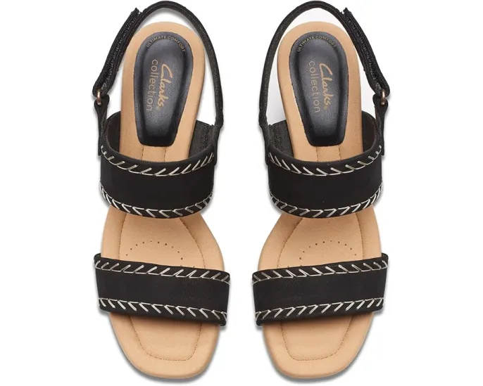 Босоножки Clarks Kyarra Rose на клине с двумя ремешками