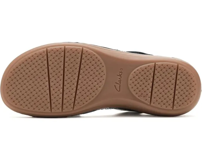 Повседневные сандалии Clarks Cecily Mix из гладкой кожи с мягкой амортизацией