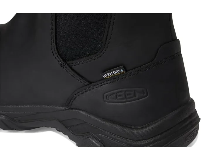 Утепленные водонепроницаемые ботинки KEEN Anchorage 4 без шнуровки с технологией KEEN.WARM