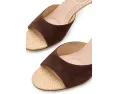 Сандалии Pelle Moda Unia 4 на каблуке с плетеной отделкой и мягкой стелькой