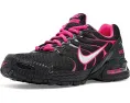Nike кроссовки Air Max Torch 4 черные с серебристыми и розовыми вставками