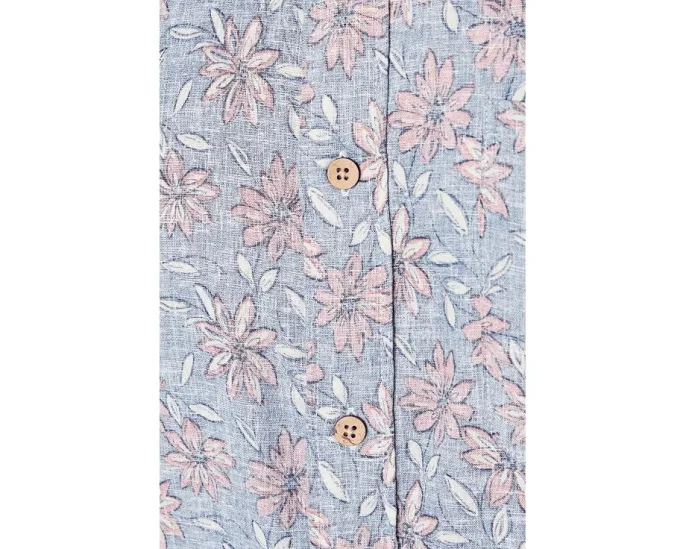 Рубашка Faherty Short Sleeve Breeze с принтом и расслабленным кроем