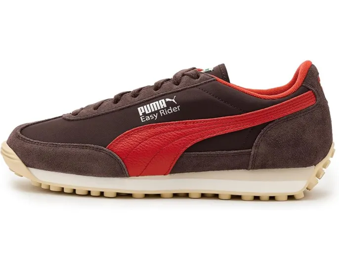 Кроссовки PUMA Easy Rider Vintage в ретро стиле с замшевыми накладками