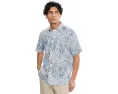 Льняная рубашка Tommy Bahama Antigo Vines с принтом и карманом