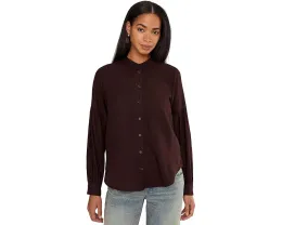 Рубашка Madewell Carmen Shirt из хлопка и модала в клетку с присборенными деталями