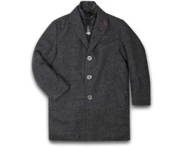 Пальто Appaman Kids New City Overcoat в цвете Chateau Grey