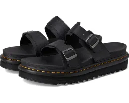 Сандалии Dr. Martens Myles из вощеной кожи с платформой