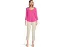 Tommy Bahama Ashby Isles Rib топ с круглым вырезом и 3/4 рукава
