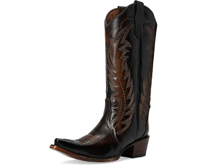 Сапоги Corral Boots L5872 с вышивкой и заостренным носком на кубинском каблуке