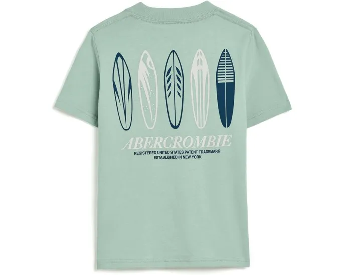 Футболка Surf's Up от abercrombie kids с принтом серфинга