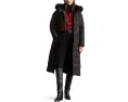 Пуховик maxi длины Ff Trim Puffer 50/50 45 Lauren Ralph Lauren с меховой отделкой