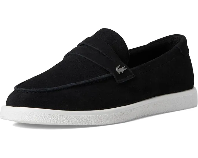 Кроссовки Lacoste Cochet из качественной кожи с круглым носком