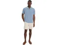 Поло Johnston & Murphy Finn Ribbed Zip на молнии с ребристым эффектом