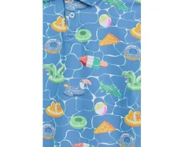 Polo The Cannonball Crew Chubbies Kids с пляжным принтом