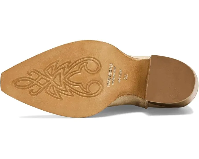 Ковбойские сапоги Diamonds Are Forever с вырезами и квадратным каблуком Free People