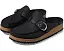 Слипоны Birkenstock Buckley из промасленной кожи с декоративной пряжкой