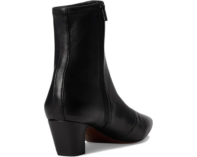 Ботильоны Doria Kicked Heel Ankle Boots на каблуке из эластичной замши Loeffler Randall