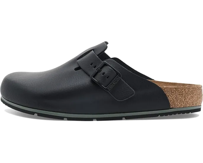 Профессиональные клоги Birkenstock Boston Pro с натуральной кожей