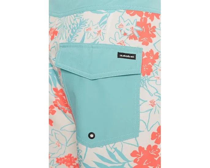 Плавки Quiksilver Jetty Bloom 19 с цветочным принтом