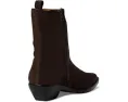 Ботильоны Madewell Idris Glove из замши с квадратным носком
