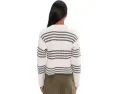 Кардиган Alexandra Stripe Cardigan в полоску с V-образным вырезом