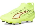 PUMA Детские футбольные бутсы Ultra 6 Match+ без шнуровки для твердого и искусственного покрытия с технологией SPEEDSYSTEM