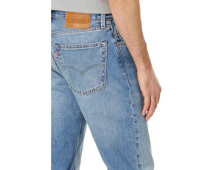 Джинсы Levi's 555 Relaxed Straight прямого кроя с антифитом из неэластичного денима