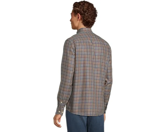Сорочка Johnston & Murphy Non-iron с технологией немнущейся ткани и контрастными деталями