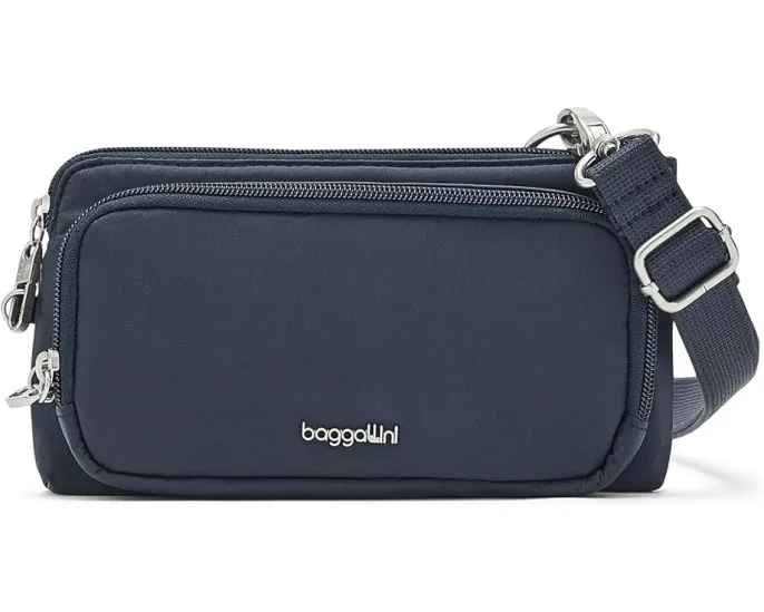 Миниатюрный кошелек через плечо Classic Anti-Theft Baggallini