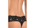 Трусики-стринги Cosabella Romanza с кружевом и хлопковой ластовицей