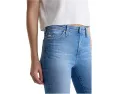Прямые зауженные джинсы AG Jeans Mari со средней посадкой в цвете Minimalist